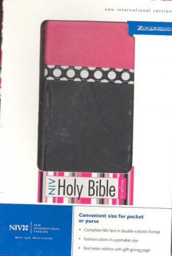 Picture of Niv-Trimline Black/Hot Pink