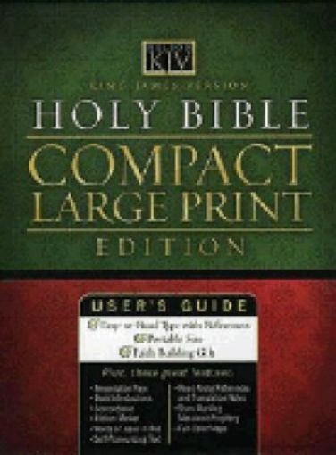 Picture of Kjv-Compact L/P Bible-Burg,Tn