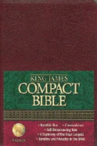 Picture of Kjv-Compact Text Bible -Burg