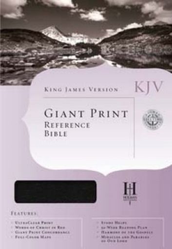 Picture of Kjv-Connerstone-Giant Print Reference Bible-Black