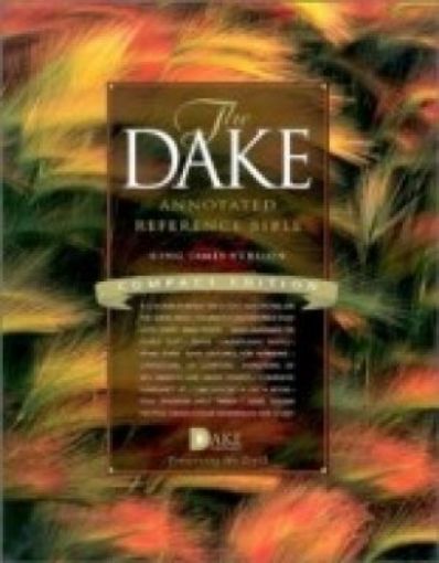 Picture of Kjv-Dake Ref Bible Compact-Bg