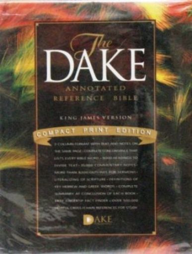 Picture of Kjv-Dake Ref. Bible Comp. Zipp