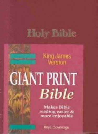 Picture of Kjv-G.Print Bib. Gp3bg,Burg