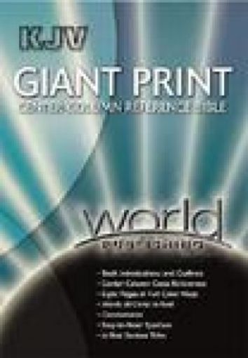Picture of Kjv-G.Print Bible-Ind.Rgp8-Bg