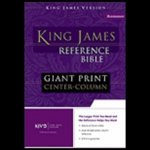 Picture of King James Giant Print Reference Bible