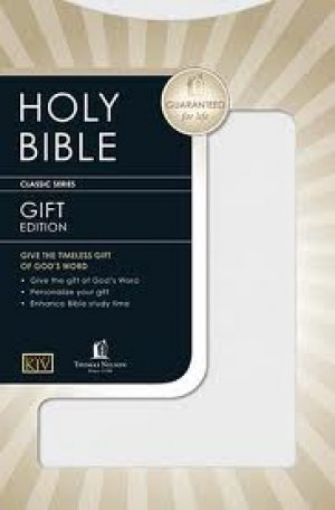 Picture of Kjv-Gift & Award Bible,White