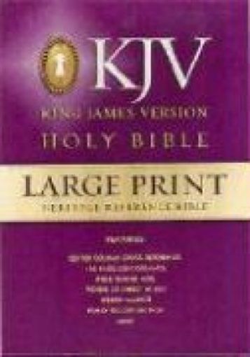 Picture of Kjv-Her. Ref Bible-L/P-Ind-Bg