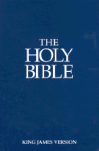 Picture of Kjv-Holy Bible-Blue,Paper Cover