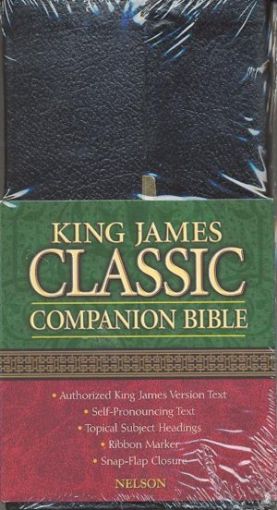 Picture of Kjv-Nelson's Classic Companion Bible,Black