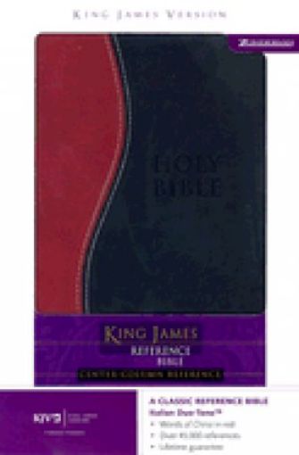 Picture of Kjv-Refence Bible-Red/Black