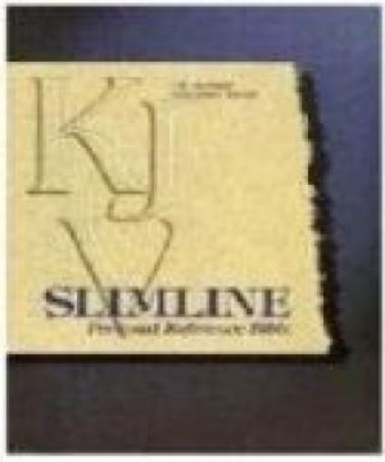 Picture of Kjv-Slimline Ref. Bible-Blk