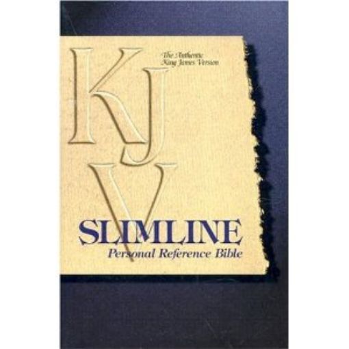 Picture of Kjv-Slimline Ref.Bib.-Zip-Blk