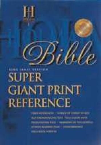Picture of Kjv-Super Giant Print Ref Bib-Bg