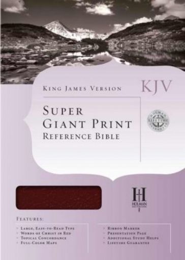 Picture of Kjv-Super G.Print Ref Bib-Bg-I