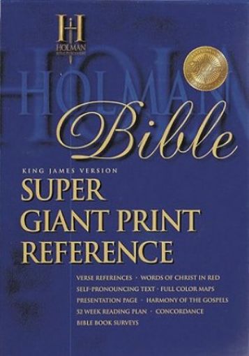Picture of Kjv-Super G.Print Ref Bib-Bk-I