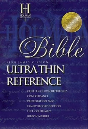 Picture of Kjv-Ultrathin Reference Bib-Bg