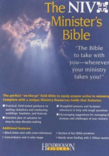 Picture of Niv-Minister's Bible-Burg