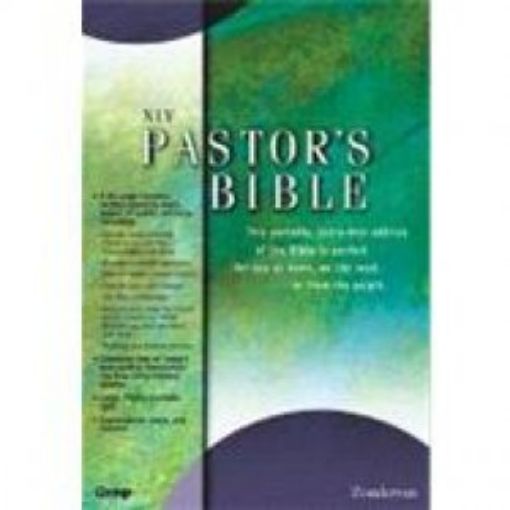 Picture of Niv-Pastor's Bible-Black-Xlg