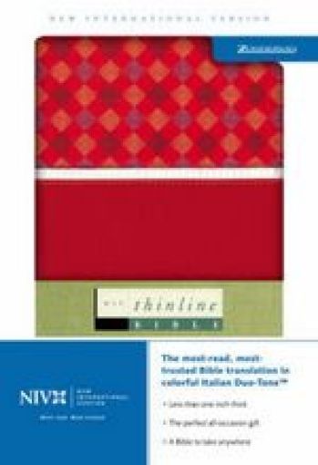Picture of Niv-Thinline Bible-Cherry/Chk