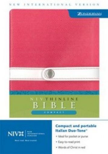 Picture of Niv-Thinline Comp Bible-Pk/Wht