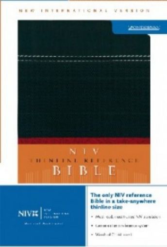 Picture of Niv-Thinline Ref Bib-Blk/Blk