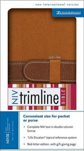 Picture of Niv-Trimline Bible-Car/Choc