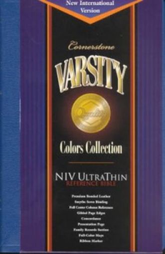 Picture of Niv-Ultra Thin Ref. Bible-Blue