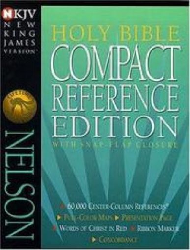 Picture of Nkjv-Compact Reference Bible, Snap, Black
