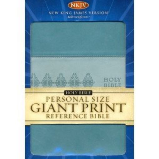 Picture of Nkjv-G.Print Per.Ref Bib-Aqua