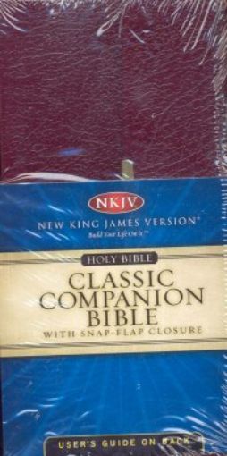 Picture of Nkjv-Nelson's Classic Companion Bible,Burgundy