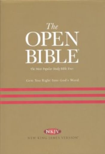 Picture of Nkjv-The Open Bible-Blk