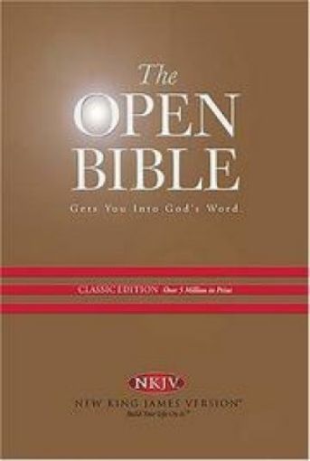 Picture of Nkjv-The Open Bible-H/C,Tn