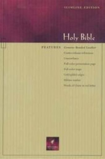 Picture of Nlt-Slimline Ref. Bible -Bg
