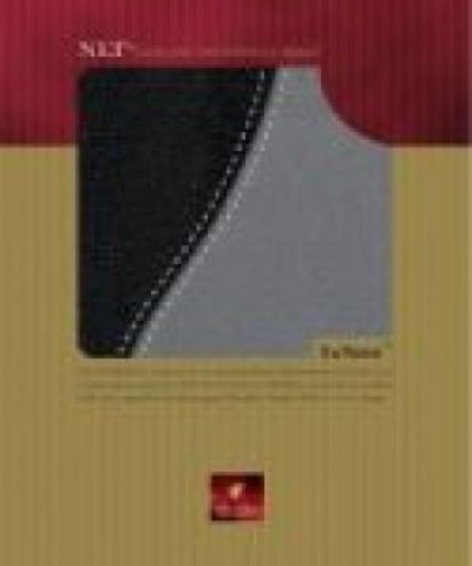 Picture of Nlt-Slimline Ref.Bible-Blk/Gry