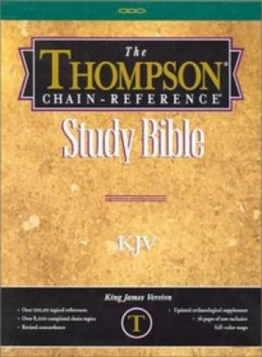 Picture of Thompson Chain Reference Bible-Burgundy
