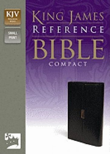 Picture of Kjv-Compact Reference Bible Black Flap