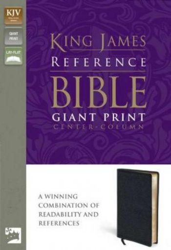 Picture of Kjv-Giant Print Ccol Reference Bible-Black