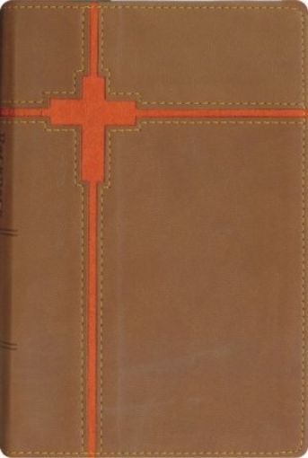 Picture of Niv-Backpack Bible-Brown/Suede