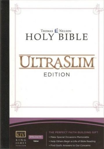 Picture of Kjv- Ultraslim Holy Bible
