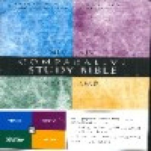Picture of Comparative Study Bible-Burgundy