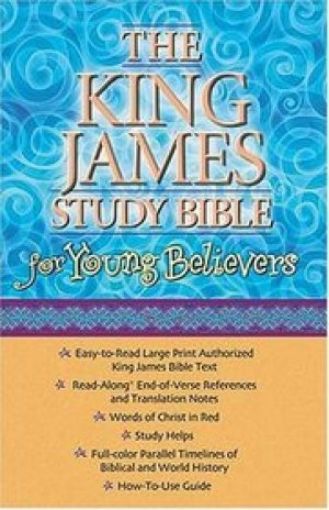 Picture of Kjv Study Bible Young Believers-Hc