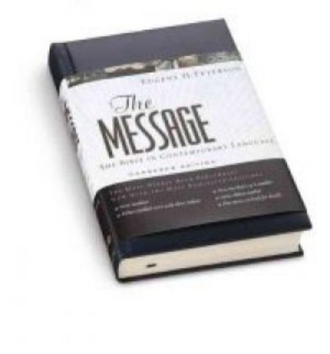 Picture of The Message Bible,Numbered-Blu,Pad