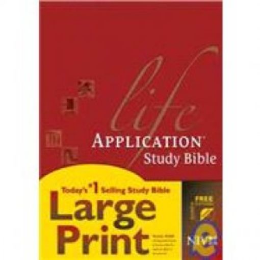 Picture of Life Application Study Bible, Large Print Edition: New International Version (Niv)
