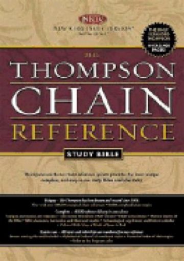 Picture of Nkjv-Thomp Chain Ref Bible-Blk