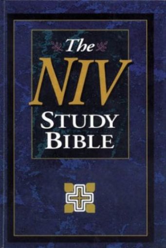 Picture of The Niv Study Bible Burgundy