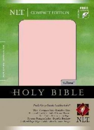 Picture of Nlt-Compact Bible-Pink/Grey