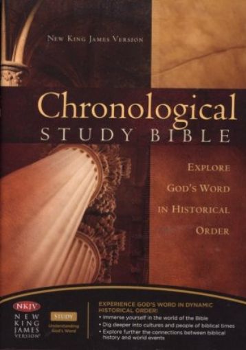 Picture of Nkjv - Chronological Study Bible