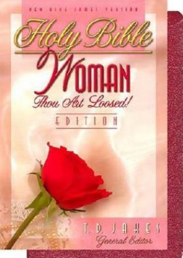 Picture of Woman Thou Art Loosed Bible Burgundy