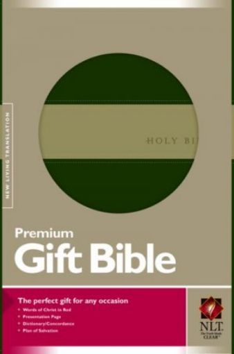 Picture of New Living Translation Gift Bible Tutone Evergreen Sto