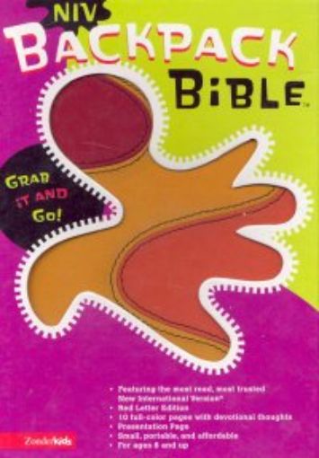 Picture of Niv-Backpack Bible, Duo Tone, Brown/Suede